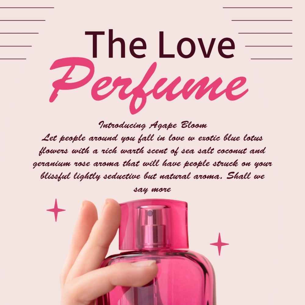 Agape(love) Blooms clean perfume
